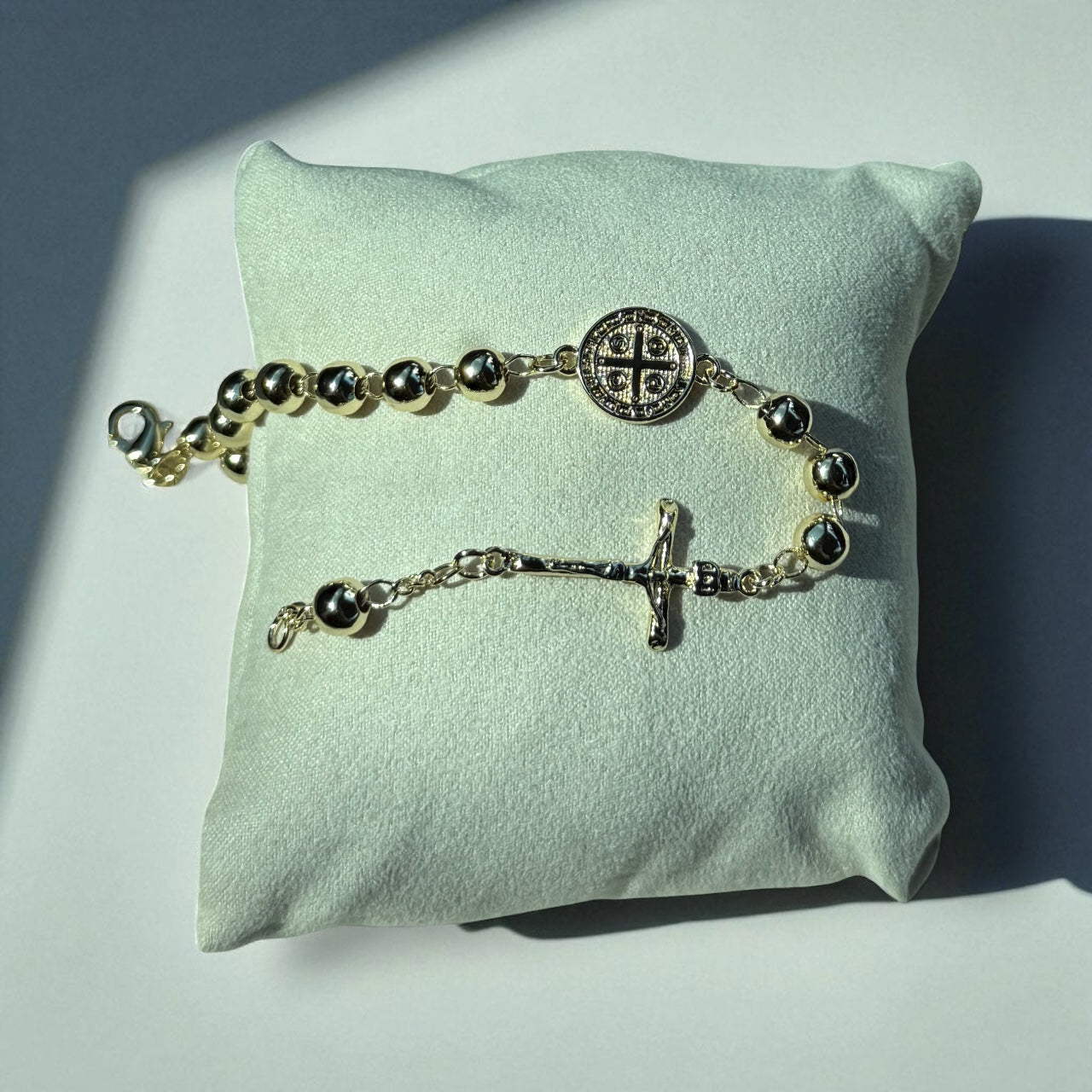 Saint Benedict Rosary Bracelet