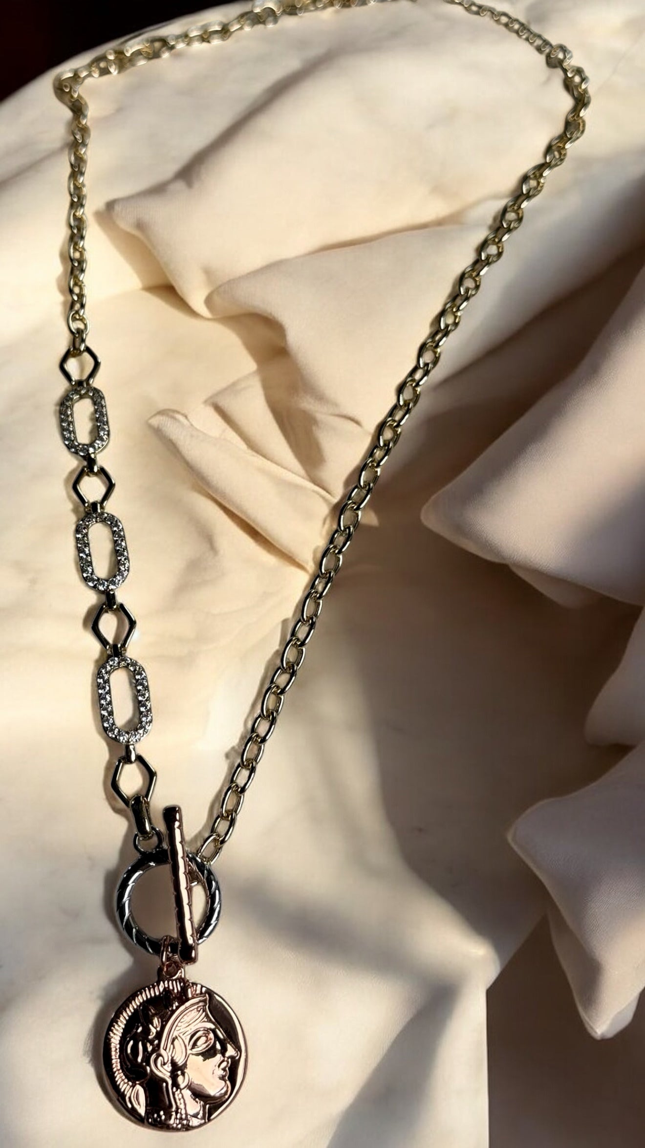 Athena’s Grace Medallion Necklace