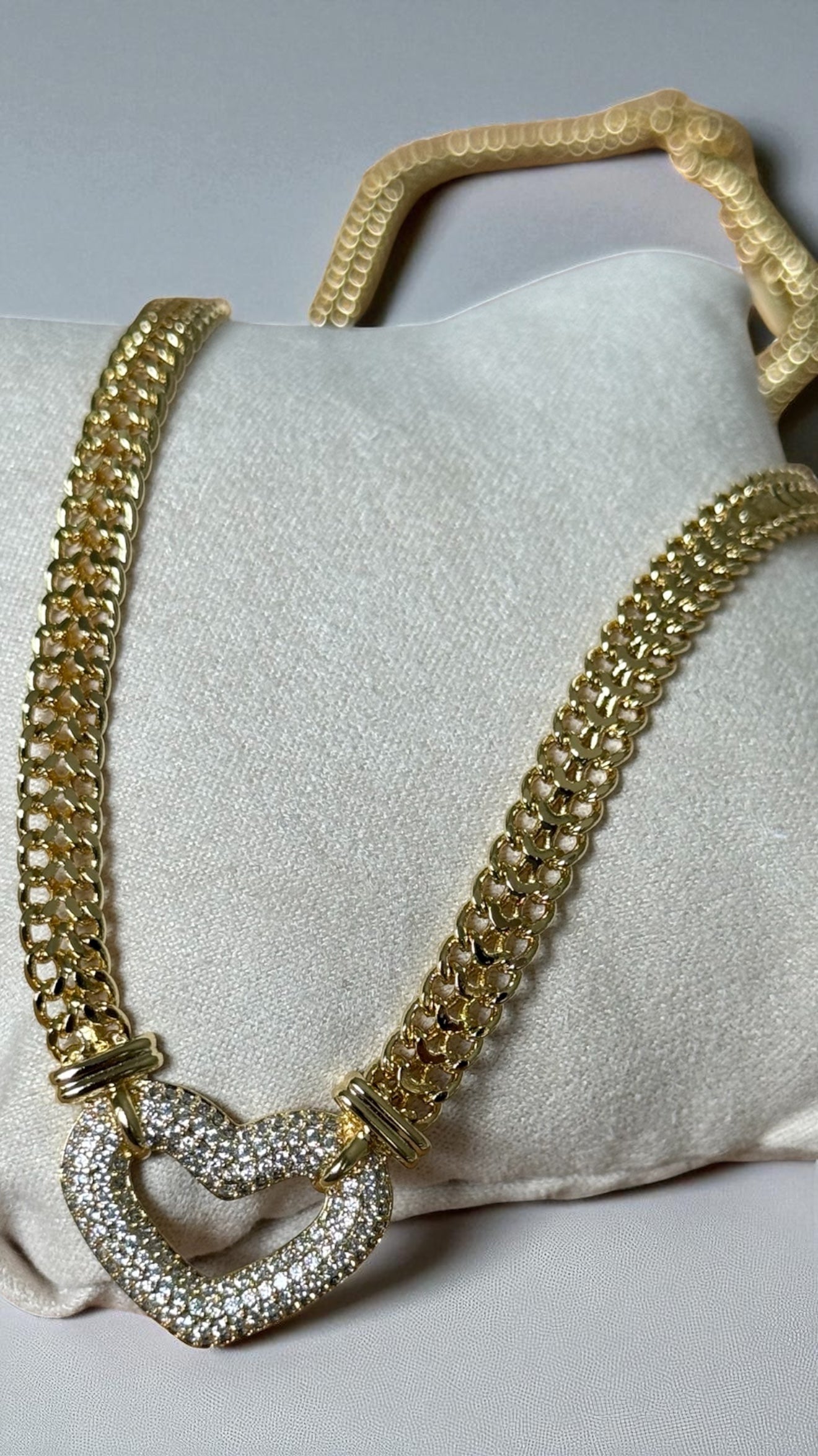 Eternal Spark Heart Necklace