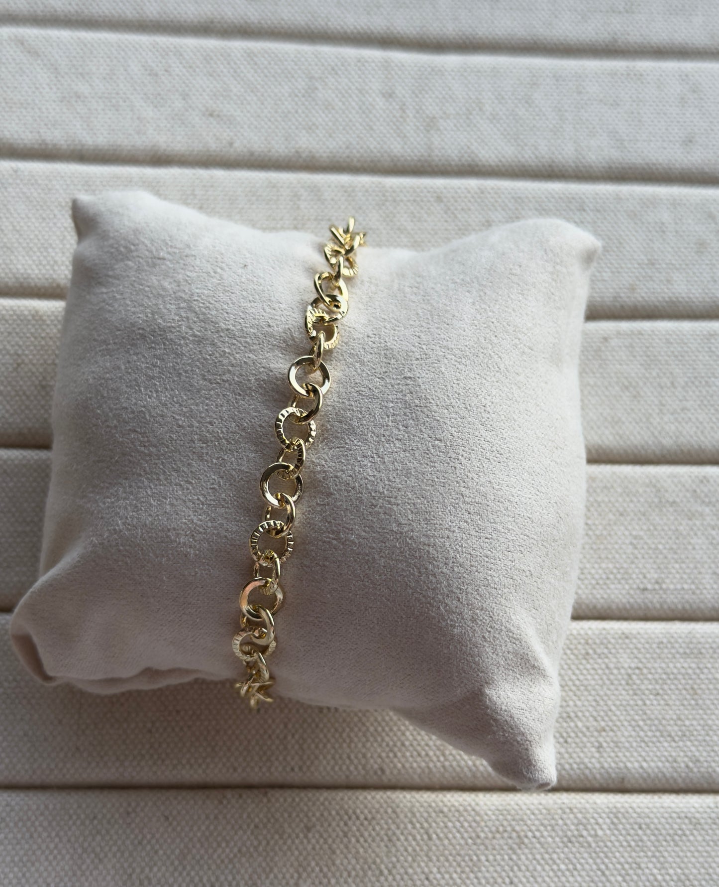 Golden Horizon Link Bracelet