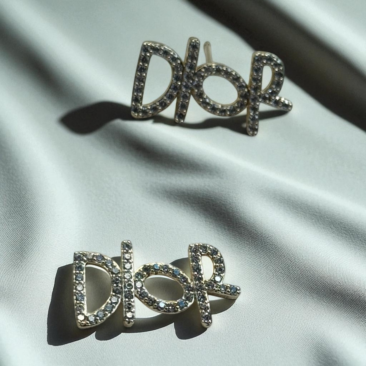 Chic Script Earrings