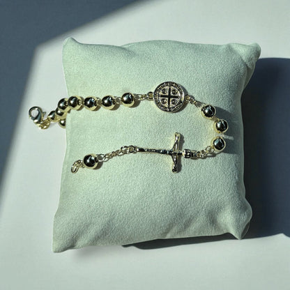 Saint Benedict Rosary Bracelet