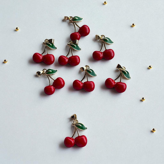 Classic Cherry Pop Charm