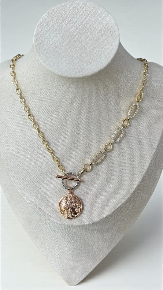 Athena’s Grace Medallion Necklace