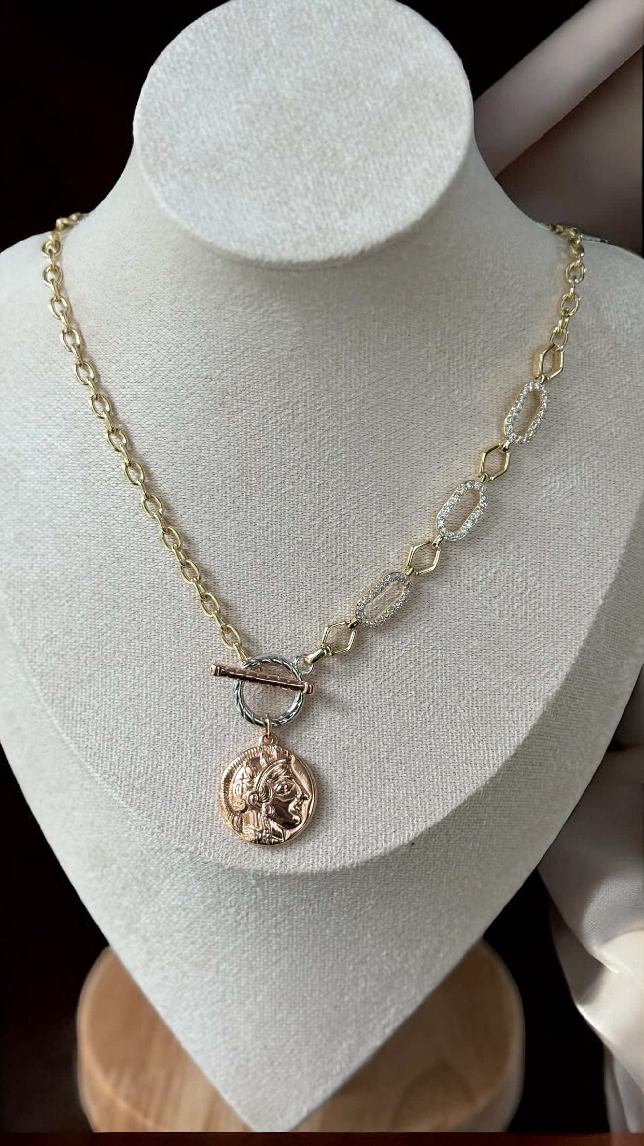 Athena’s Grace Medallion Necklace