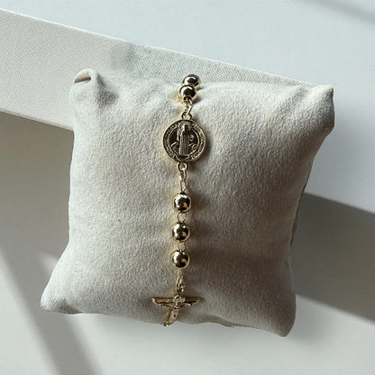 Saint Benedict Rosary Bracelet