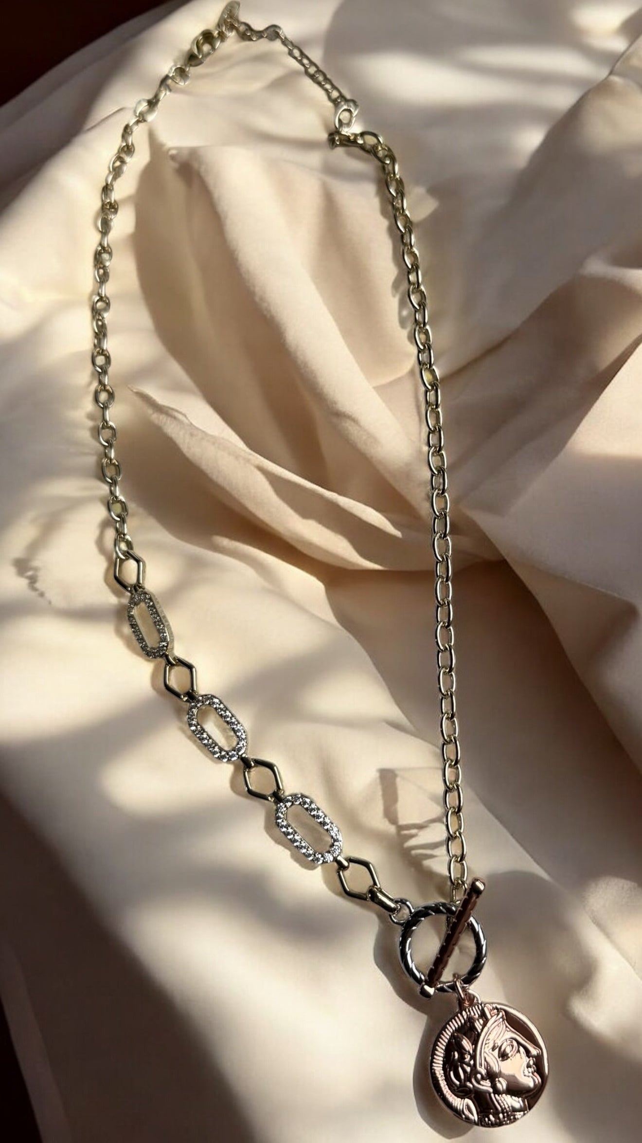 Athena’s Grace Medallion Necklace