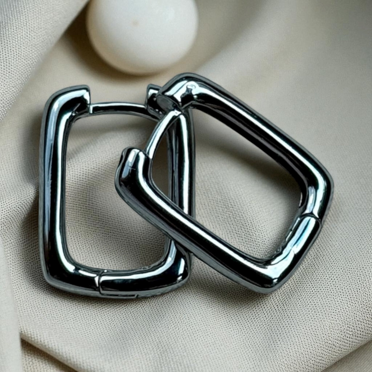 Geo Rectangular Earrings