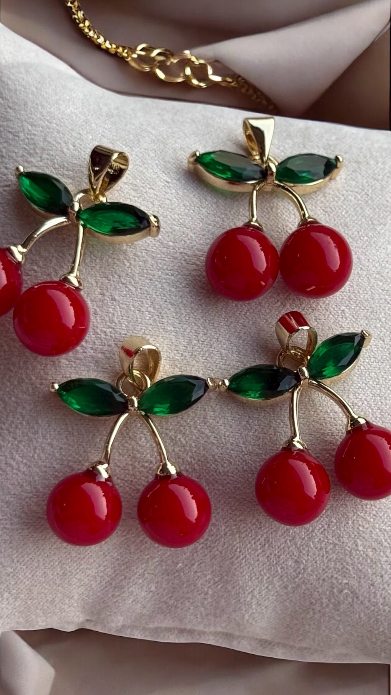 Cherry Gem Charm