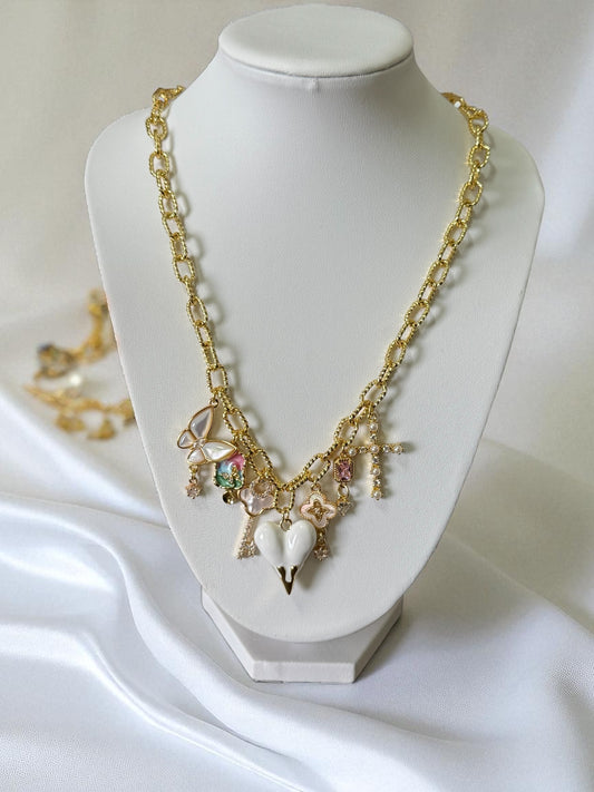 Love & Faith Charm Necklace