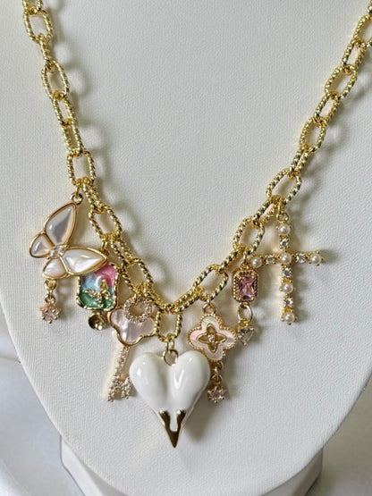 Love & Faith Charm Necklace