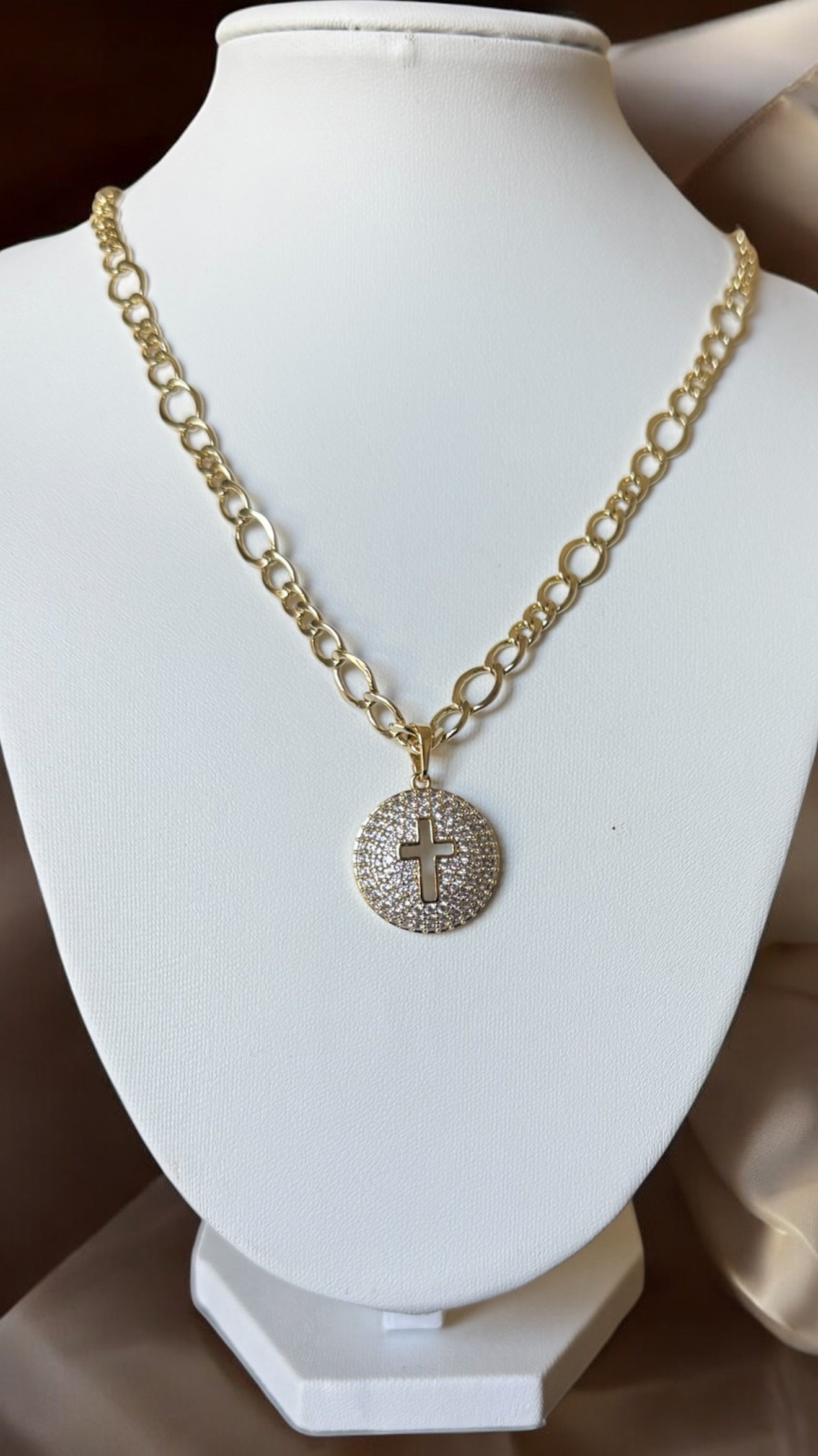 Faith & Light Medallion Necklace